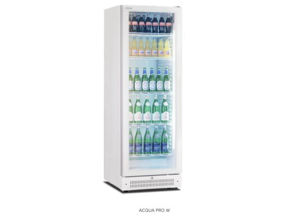 Vetrina refrigerata per bibite mod. ACQUA Pro bianca